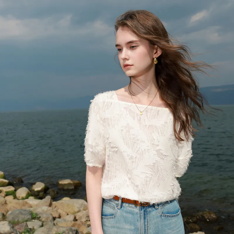 3COLOUR Chiffon Shirts Women's-5