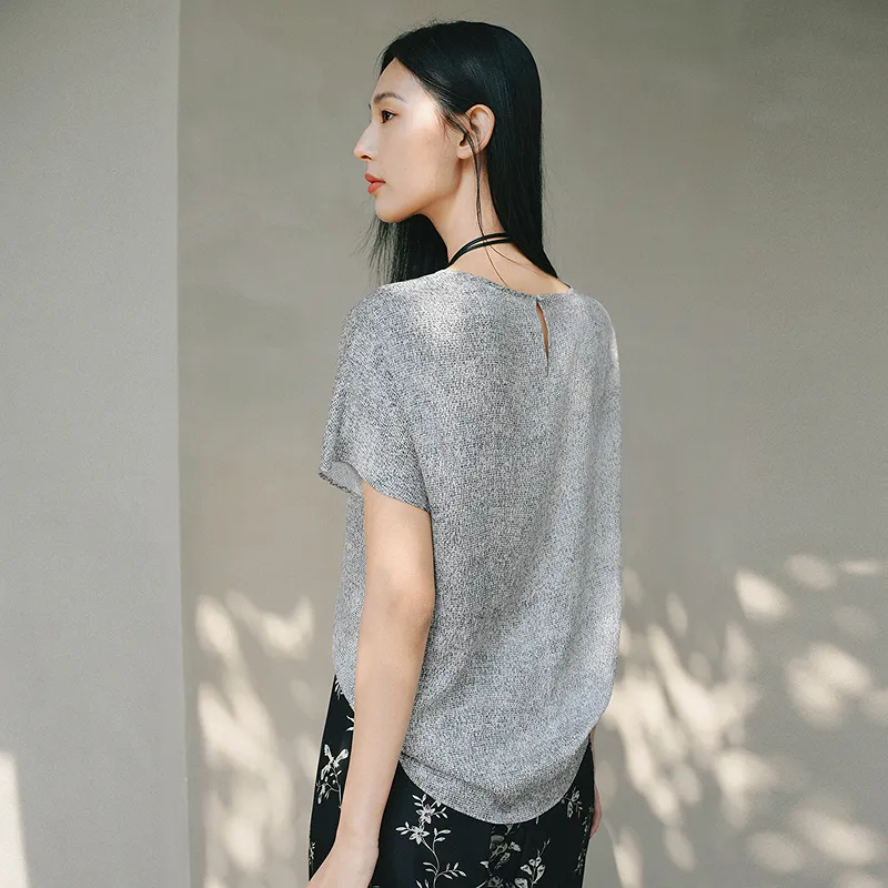 JZ. ANNAKRO Chiffon Shirt Women's-9