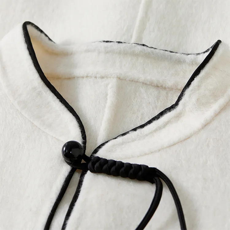 SENTUBILA Coats Women's Antique Porcelain White-2