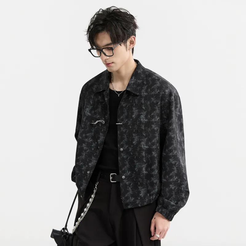 EARL JOEL Jackets Coats Men's Mist Black-2