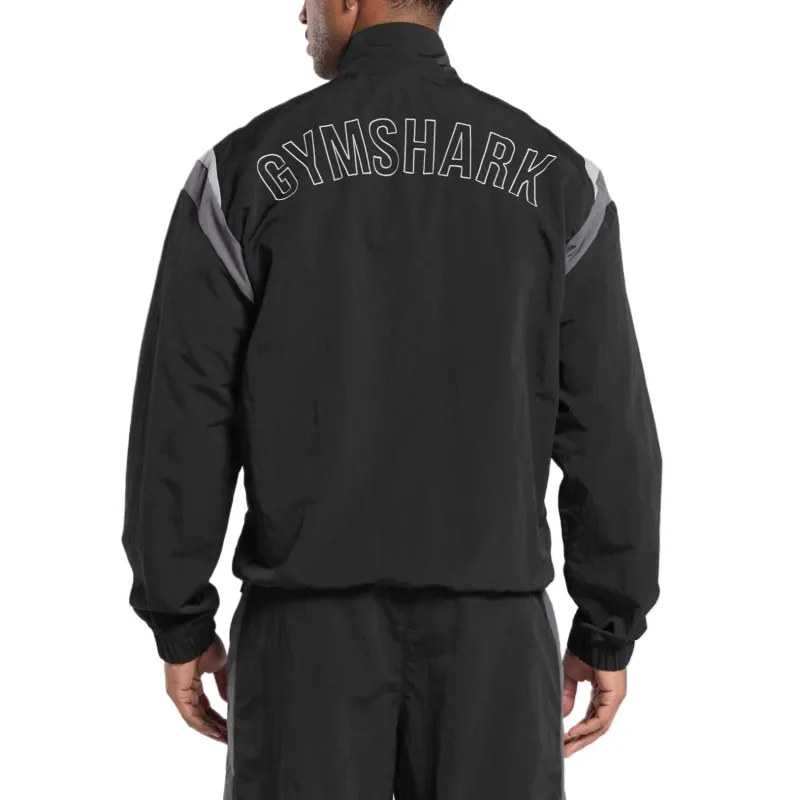 GYMSHARK Retro Track Jacket Regular Fit Jacket Men's-5