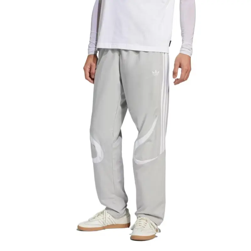 Adidas Adicolor Knitted Sweatpants Men's Gray White-1