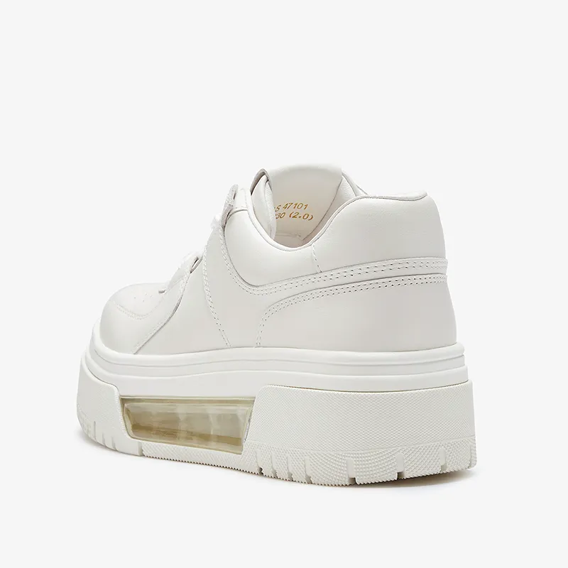 Le Saunda Height Increasing Low Top Skateboard Shoes Women's-6