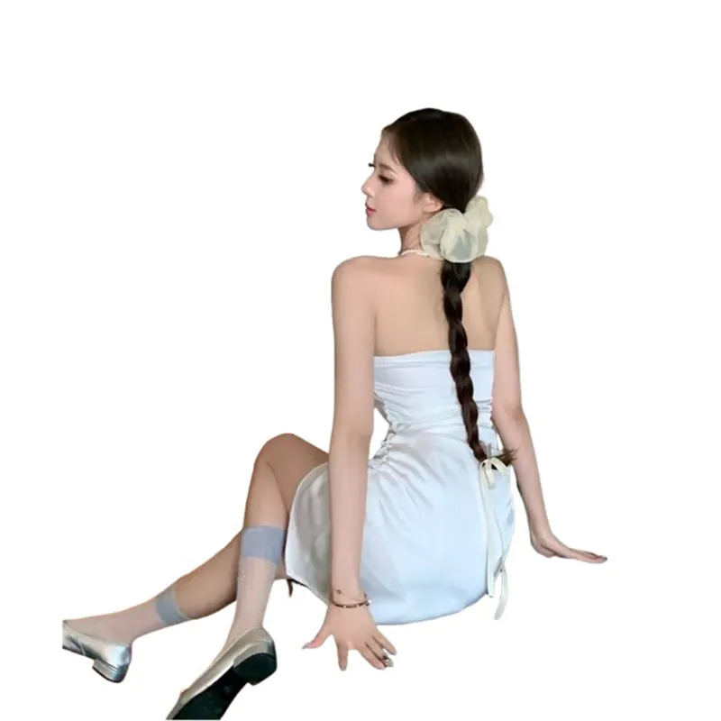 MISSHONEY MH Sleeveless Dress Women's White-0