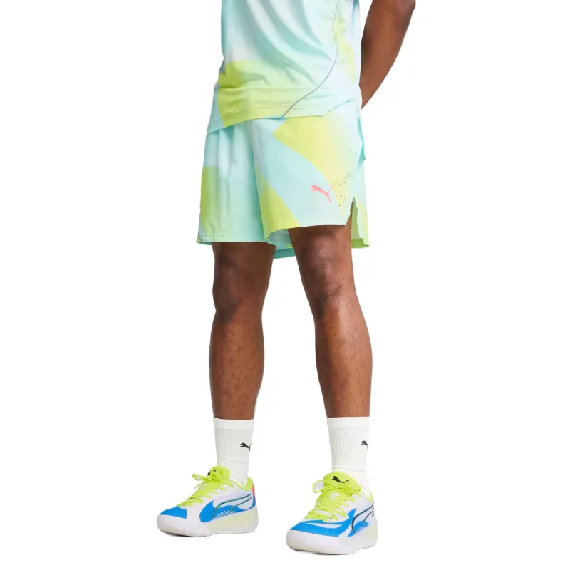 PUMA Shorts Estampado Integral Para Hombre All Pro-2