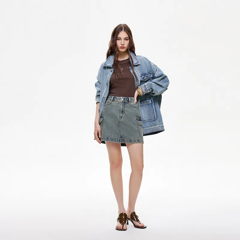 ONLY Denim Short Skirts Women's-9