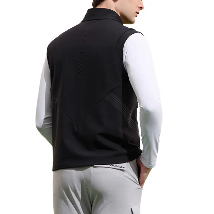 FILA Golf Series Vest Men's Pitch Black-3