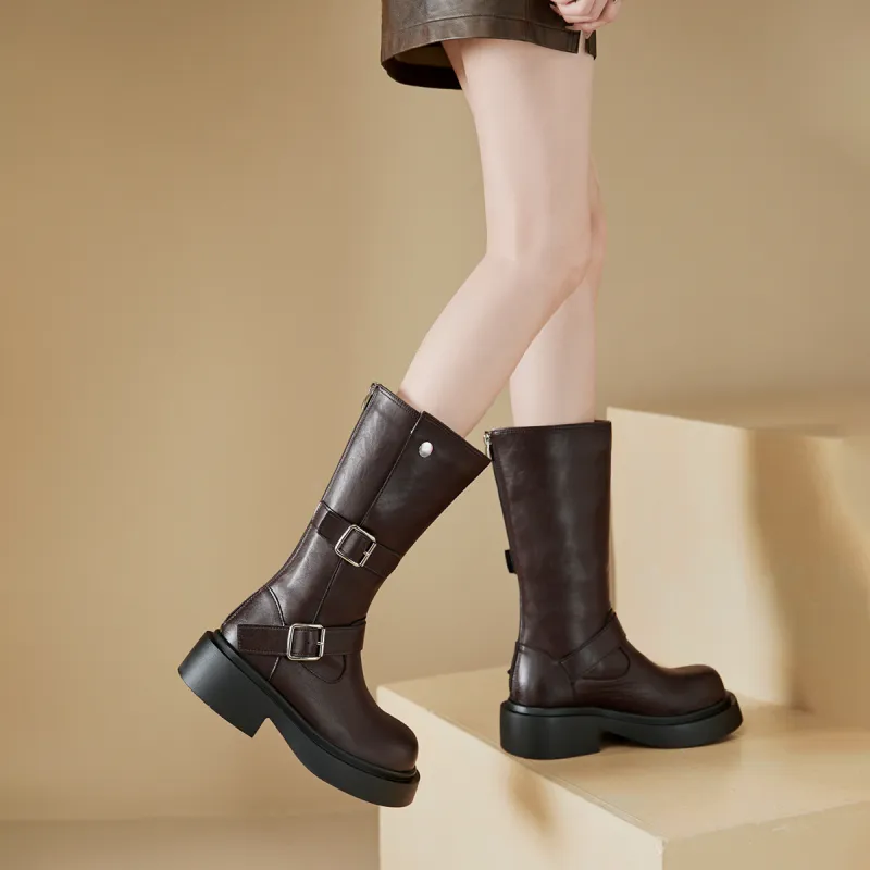 WESTLINK Ankle Boots Women's Coffee-21