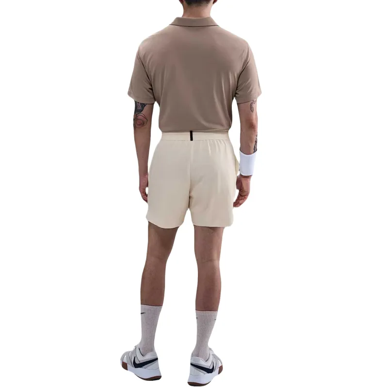Nike Dri FitSLAM Tennis Bottom Men's Ivory White-4