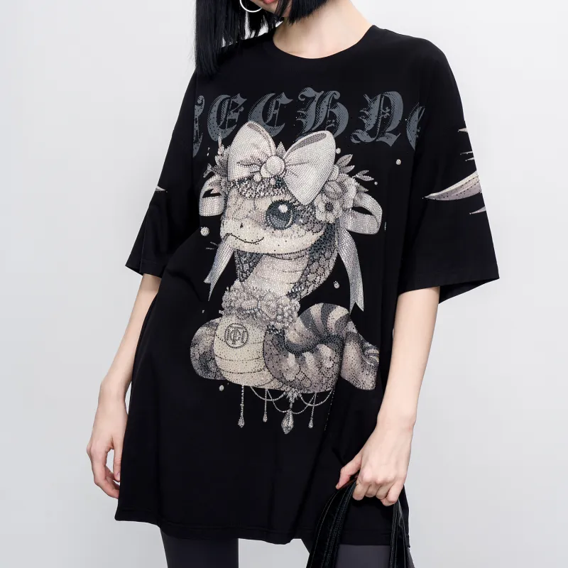 TCH Short Sleeved Dress Women's Black-4
