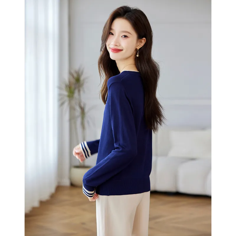 Love Elaine Knitwear Women's Blue-3