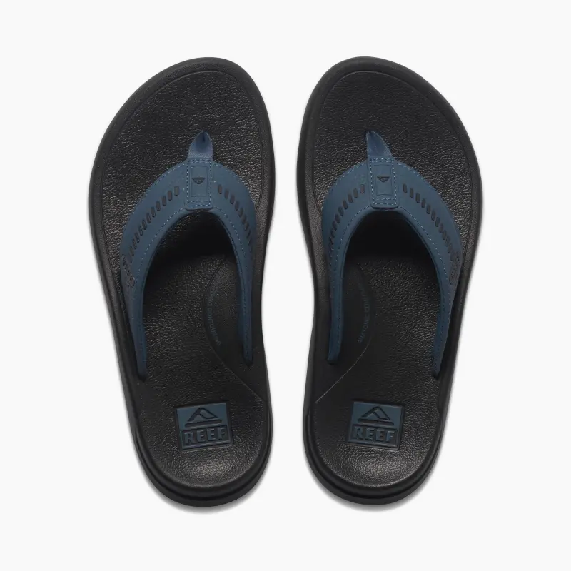 REEF Rubber Sole Odor-Resistant Quick Dry Slip-Resistant Flip Flops Men Black-3