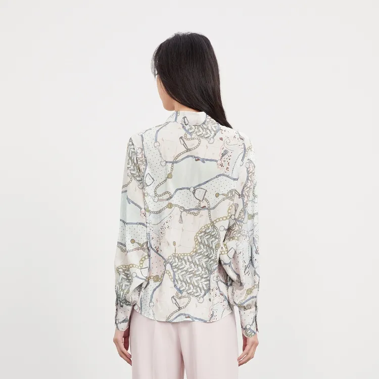 ONLY Shirts Women's Light Chain Print AOP_ADDIE_MIXED_L-2