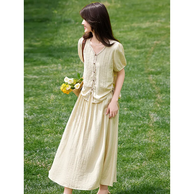 A Paradise For Awakening Skirt Set Women's-4