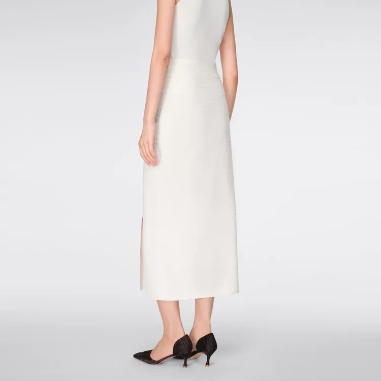 OVV Casual Long Skirt Women's Frost White-2