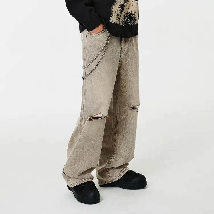 PCLP 2024 Party&Life Jeans Unisex Khaki-5