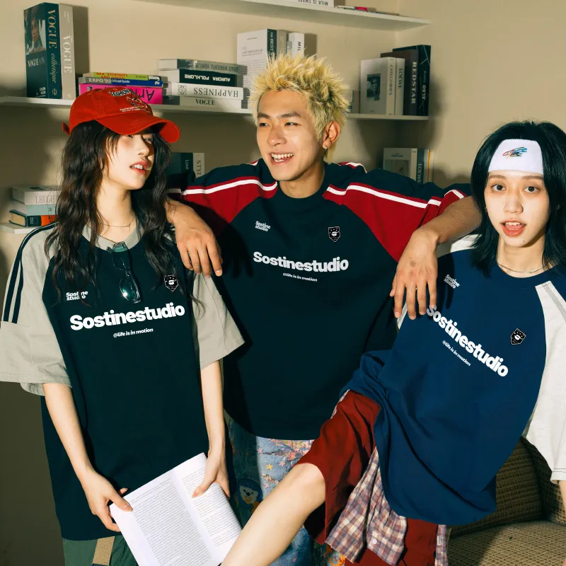 SOSTINE T Shirts Unisex-4