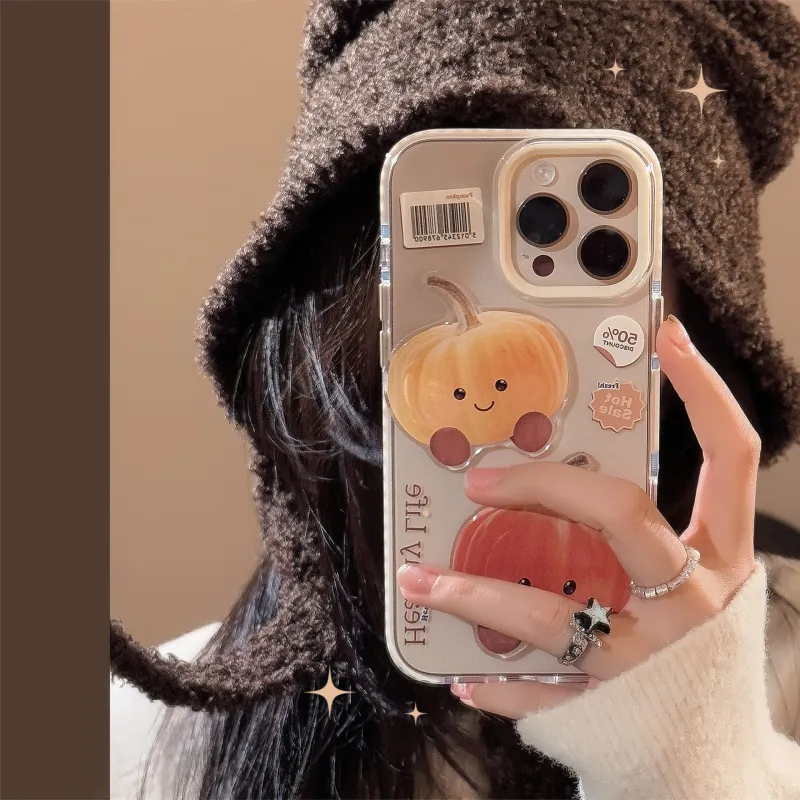QIZHENG ABS+PC Material Niche Phone Case Compatible With Apple 16 Pro Max/15/14/13/12/11-4