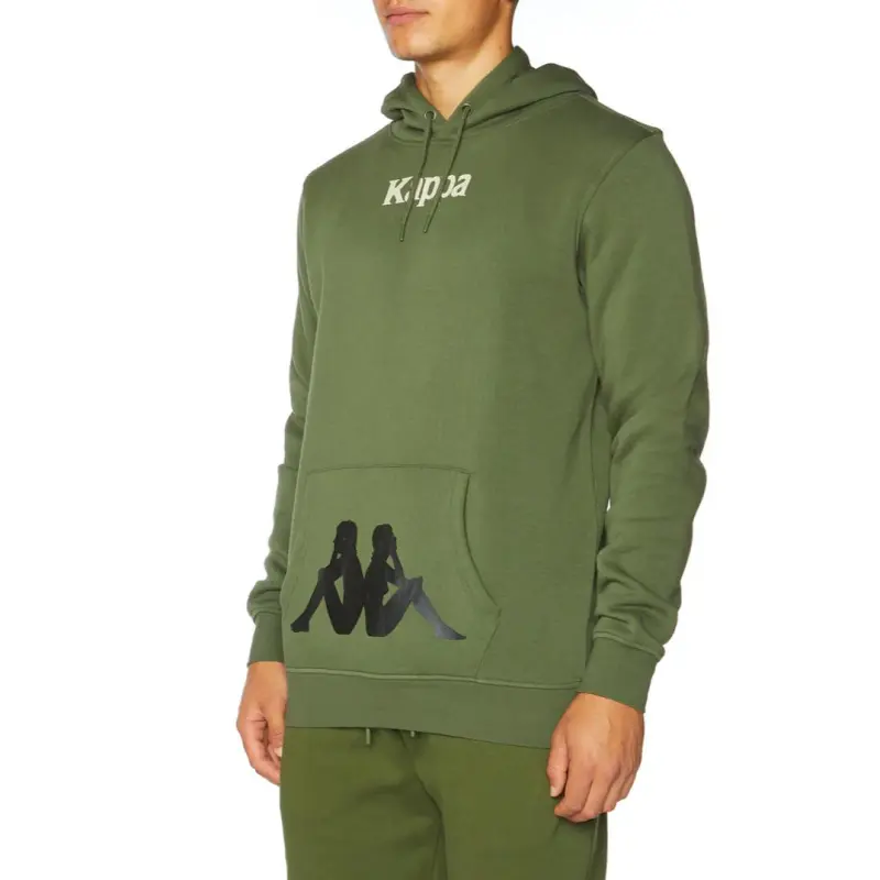 Kappa Authentic Eleo Omini Sweatshirt Men's Green-2