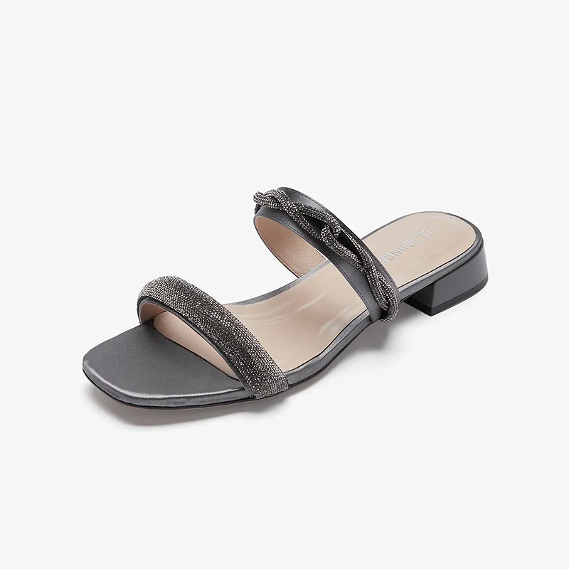 Le Saunda Rubber Sole Slip Resistant Slide Slippers Women's-5