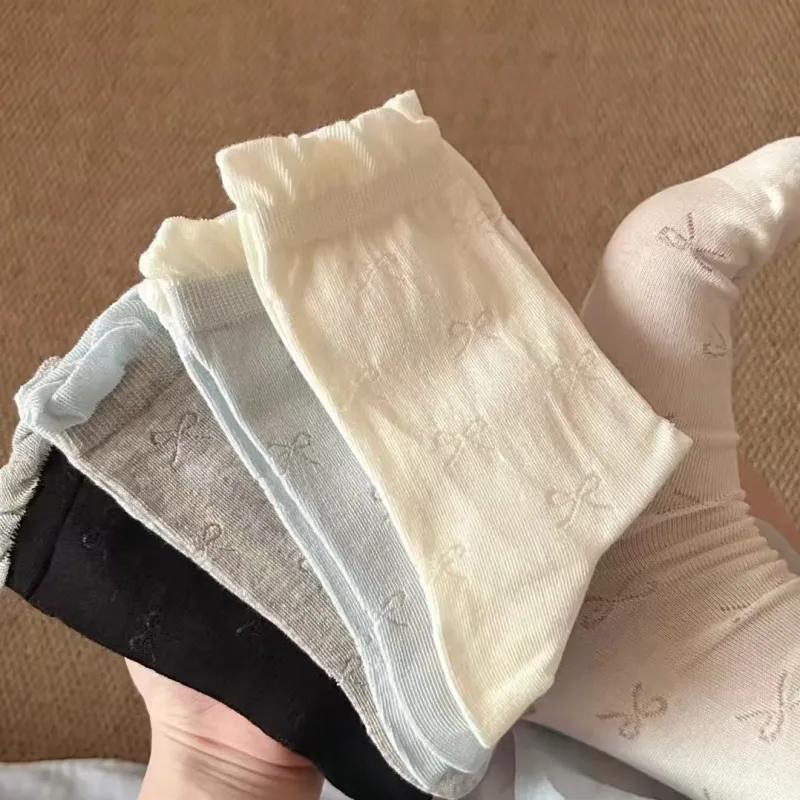 Gentle Welcome Mid Calf Socks Unisex Combo Set-1