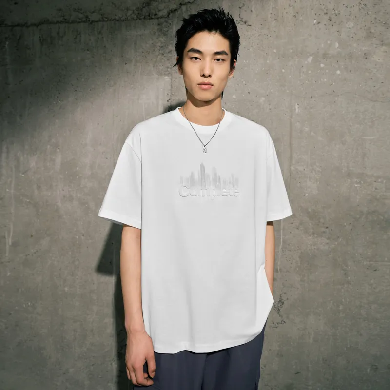 GXG Urban Aesthetics Of The Blockbuster Weaving Series T Shirts Men-2