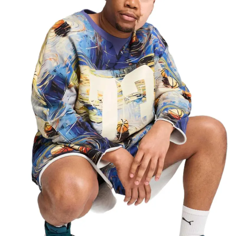 PUMA Dylan Exhibit Hockey Inspired Men's Basketball Sweater-2