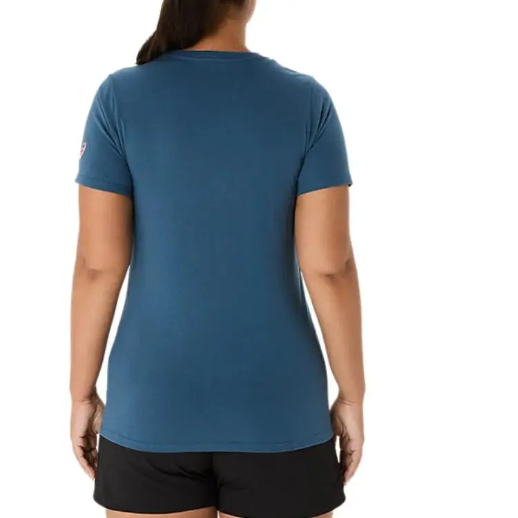 Asics T-Shirt Women's Vintage Indigo-1