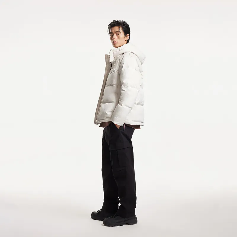 JACK JONES· Down Jacket Men's White Cap Gray-2