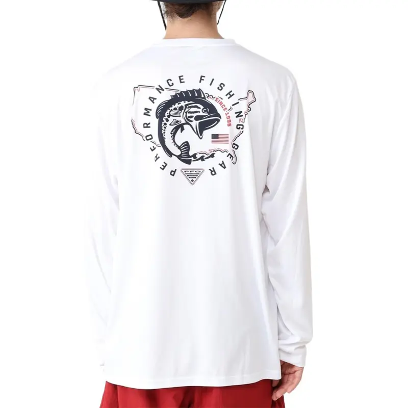 Columbia Terminal Tackle State Riot T Shirt Men's White-3