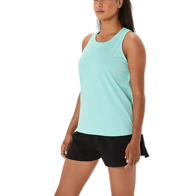 Asics SILVER TANK Tank Tops Women's Mint Green-2
