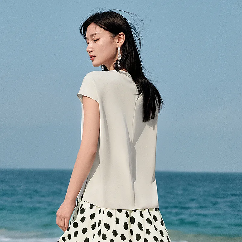 JZ. ANNAKRO Chiffon Shirt Women's-3