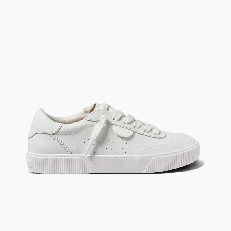 REEF Lightweight Low-Top Skateboard Shoes Women's White-1