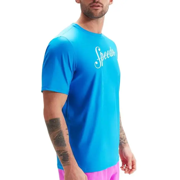 Speedo T Shirts Men Blue-4