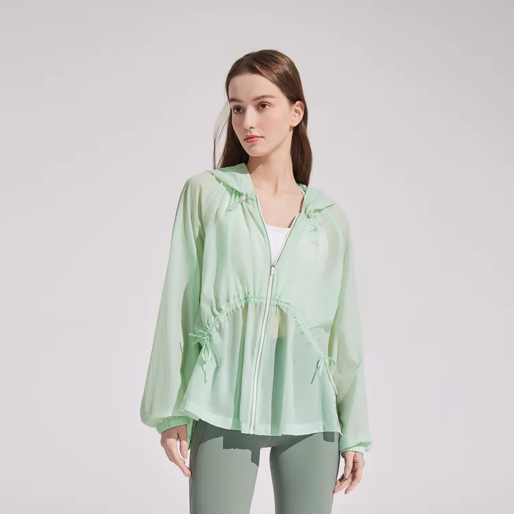 BOSIDENG Sun Protection Clothing Women's Ice Lotus Green 4208-5