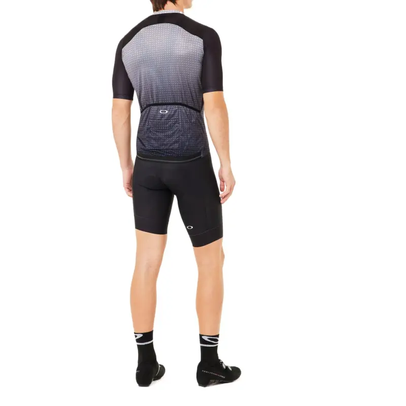 Oakley Endurance Dazzle Cycling Clothing Men's Black And Gray Striped Letter Combination-7