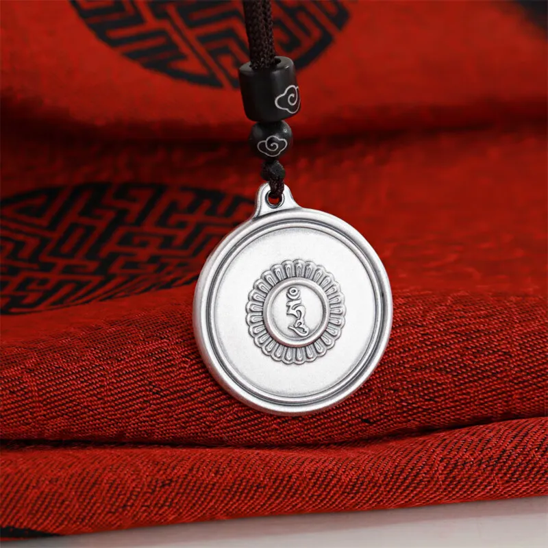 FUYUFU 999 Fine Silver Pendants Unisex-4