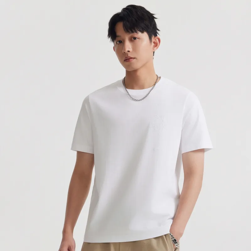 Cabbeen T Shirt Men's Bleached 02-2