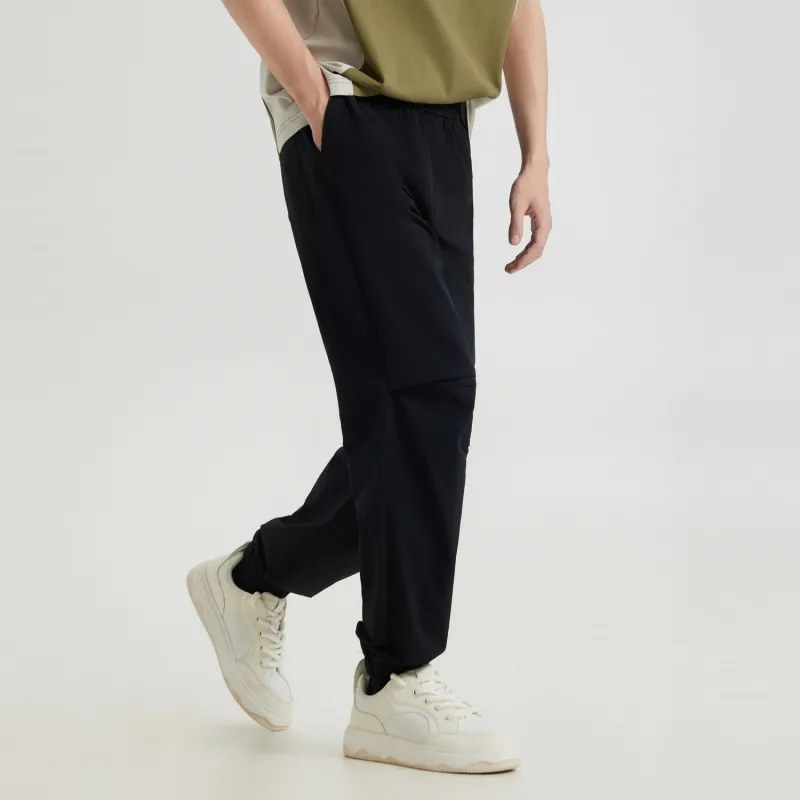 Cabbeen Casual Pants Men's Coal Black-4