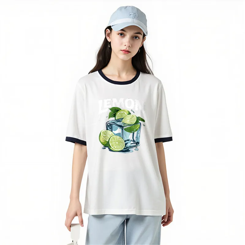 FAIRWHALE Drop Shoulder Sleeve T Shirt Women's-2