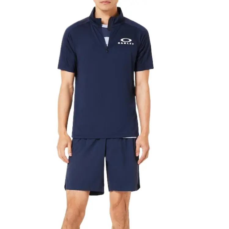 Oakley Enhance SS Mock 15.0 Polo Shirt Men's Dark Blue-3