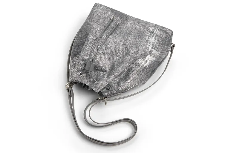 CHARLES&KEITH Fabric One Shoulder Crossbody Backpack Tubas Women's Denim Blue-2
