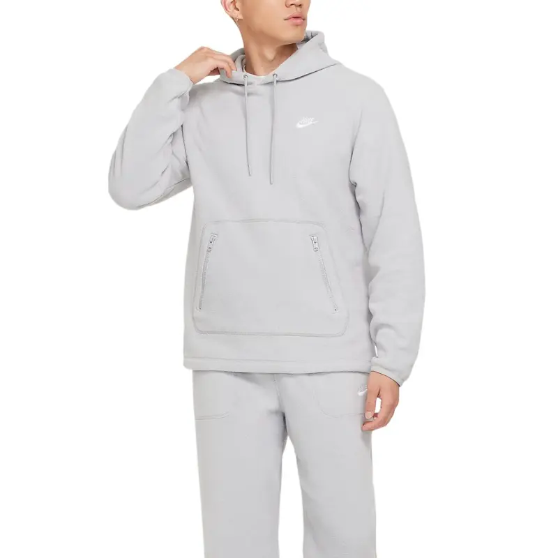 Nike Club Fleece Sweatshirt Men's Gray-2