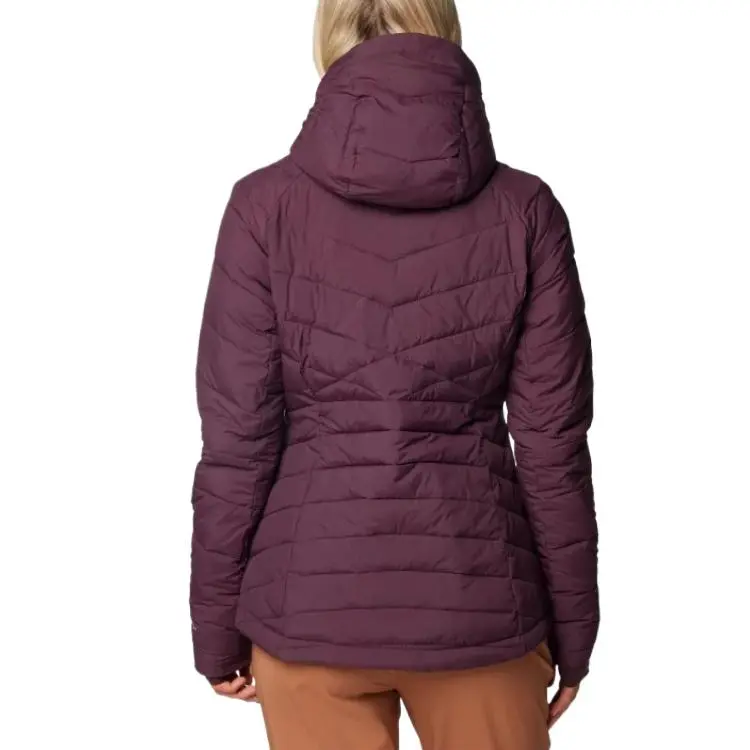 Columbia Joy Peak Jackets Coats Women's Dark Red-1