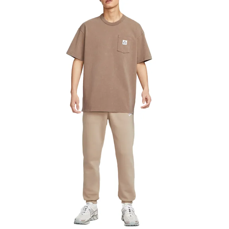 Nike Sportswear T Shirt Men's Mink Brown-2