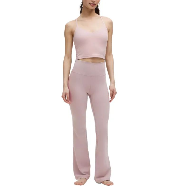 Lululemon Groove NuluHigh Rise Yoga Pants Women's Dusty Pink-2
