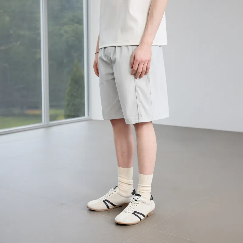 Lilbetter Casual Shorts Men Light Gray-5