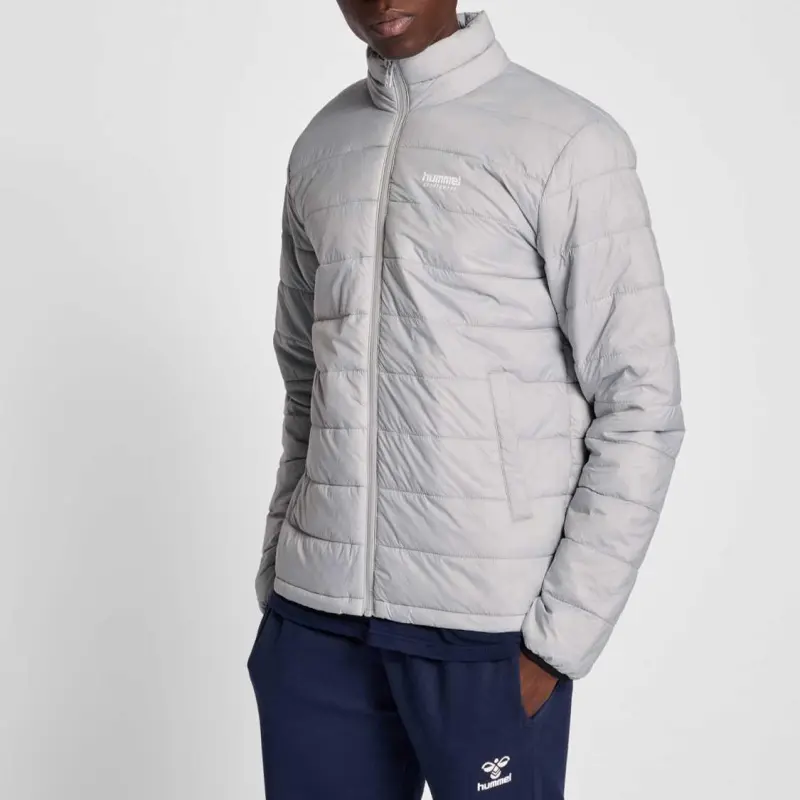 Hummel HmlWIND PUFF Jacket Men's Gray-3