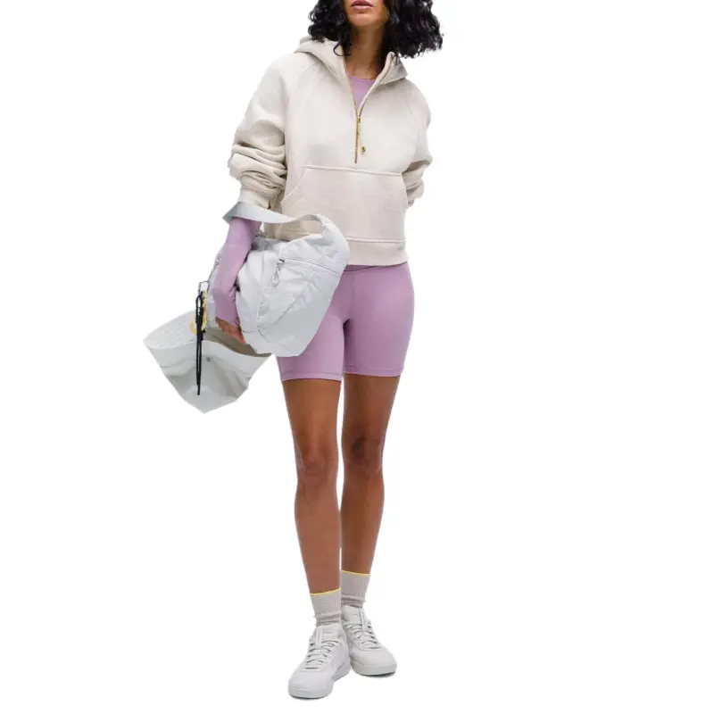 Lululemon Scuba Sweatshirt Women's Heather Bone White-2