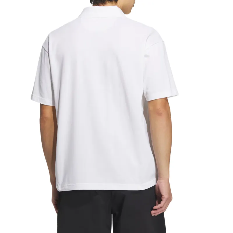 Adidas ESSENTIALS Polo Shirt Men's White-2